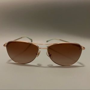 Gold Tiffany Aviator Sunglasses